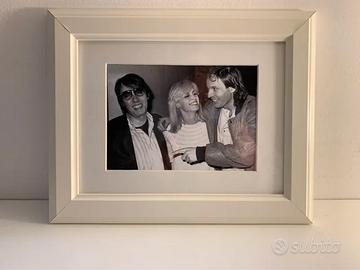 Foto con cornice Vasco Rossi, Fabrizio De André e