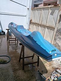 Canoa biposto artigianale in vetroresina