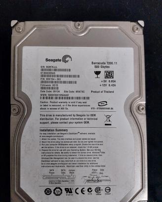  hdd da 3.5  500gb 