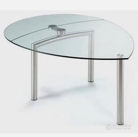 Tavolo a goccia cristallo