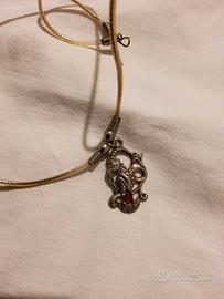 Collana con segno zodiacale