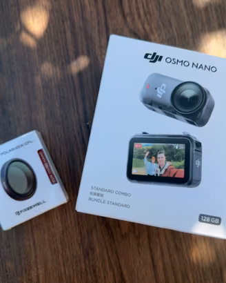 Bundle DJI nano 128gb + CPL Freewell NUOVO