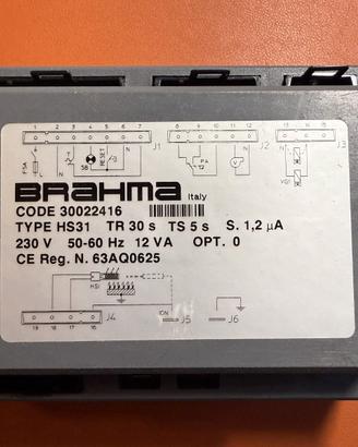BRAHMA 30022416 SCHEDA CENTRALINA ACCENSIONE HS31