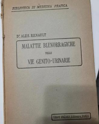 libro antico medicina urologica