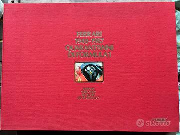 Ferrari 1948 87  Quarant’anni formula 1 litografie
