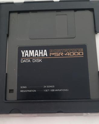 Yamaha Style Disk Dancefloor + Data Disk PSR-4000