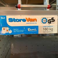 Scaffale per furgone