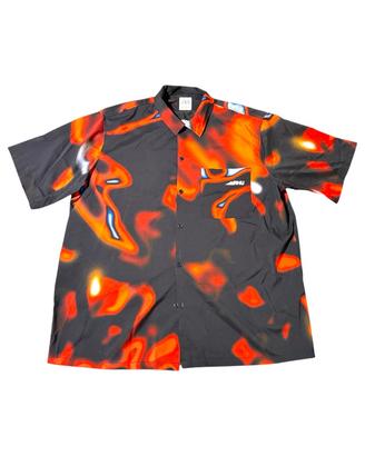 Rhude Rhuigi  x Zara Camicia Stampa Oversize L