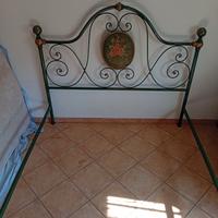 letto in ferro battuto matrimoniale 