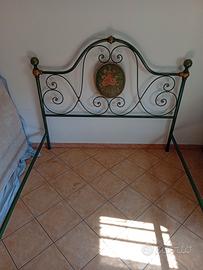 letto in ferro battuto matrimoniale 
