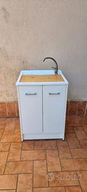 Lavatoio con Asse in legno