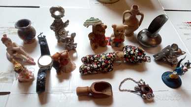 Lotto oggetti x mercatini vintage