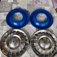 COPRIRUOTA VESPA PIAGGIO 8" + COPRICERCHIO CROMATO