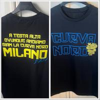 T-shirt Curva Nord Milano Inter Taglia M