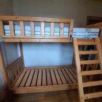 Letto a castello artigianale