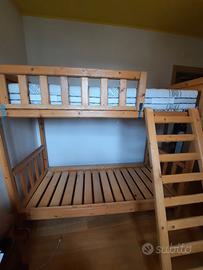 Letto a castello artigianale