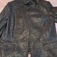 giubbotto in similpelle  leggero  