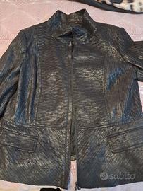 giubbotto in similpelle  leggero  