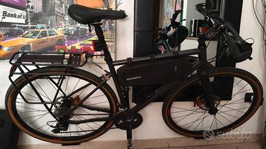 Triban rc500 upgrade fren idraulici e cicloturismo