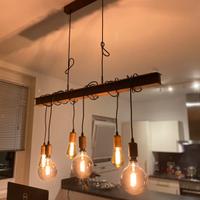 Lampadario stile urban - incl. bulbi