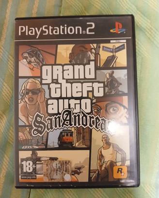 GTA san andreas ps2 costodia originale