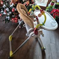 Seggiolone Kikko polly Progress 5 + accessori