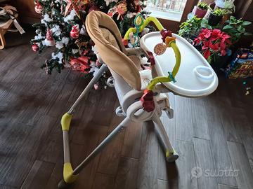 Seggiolone Kikko polly Progress 5 + accessori