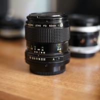 Canon FD 50mm F3.5 MACRO