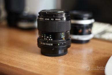 Canon FD 50mm F3.5 MACRO