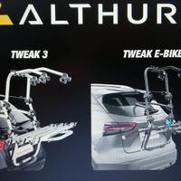 Portabici in alluminio ALTHURA