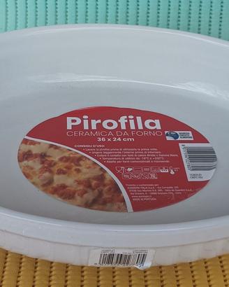 Pirofila Ovale Grande -  36 x 24 cm -  Ceramica