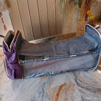 Zaino borsa fasciatoio e lettino pieghevole