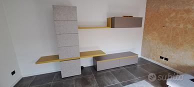 Parete attrezzata mobile salotto