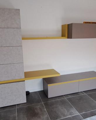 Parete attrezzata mobile salotto