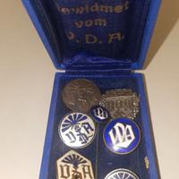 Set distintivi originali V.D.A. III Reich