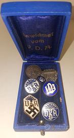 Set distintivi originali V.D.A. III Reich