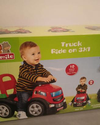 Camion cavalcabile 3 in 1