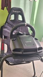 Sedile PlayStation Challenge + volante + pedaliera