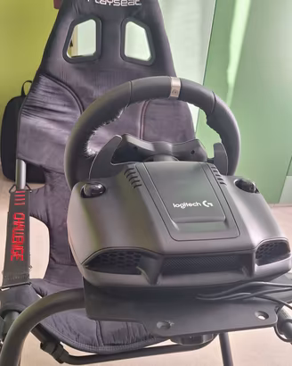 Sedile PlayStation Challenge + volante + pedaliera