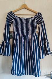 Vestito a  righe Subdued taglia M