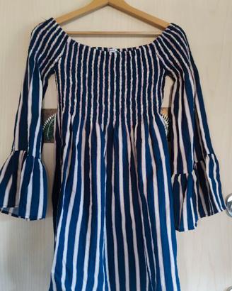 Vestito a  righe Subdued taglia M