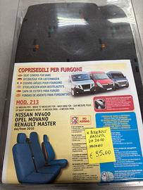 Coprisedili x furgoni col, grigio