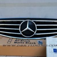 Calandra look AMG Mercedes E W211 02-06 nera cromo