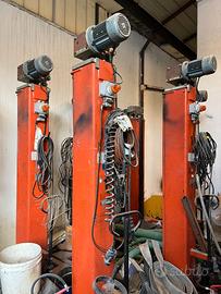 Colonne sollevamento autocarri