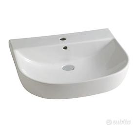 Lavandino ceramica bianca per sanitari bagno
