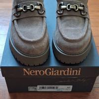 mocassini camoscio Nero Giardini