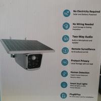 Telecamera 4g ad energia solare