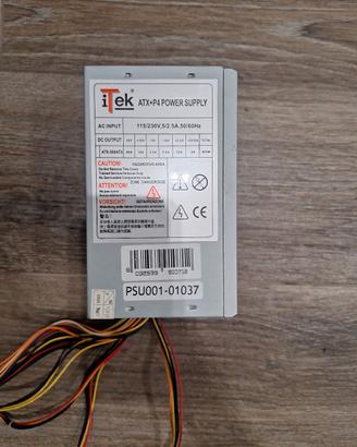 alimentatore pc itek 