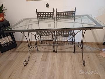 tavolo in ferro
