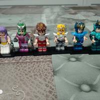 mini figure lego cavalieri dello zodiaco 